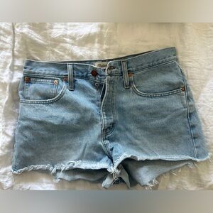 Madewell denim shorts